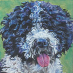 Портрет испанской водяной собаки